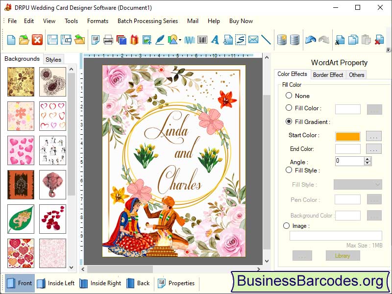 Wedding Card Maker Tool software